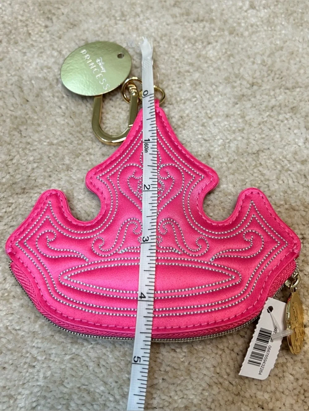 Bath & Body Works Disney Princess Aurora Crown Coin Purse
